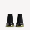 Sneaker da uomo Speed 2.0 con suola trasparente e tomaia in maglia riciclata, colore nero/kaki Sneaker da uomo Speed 2.0 con suola trasparente e tomaia in maglia riciclata, colore nero/kaki