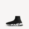 Sneaker da uomo Speed 2.0 in maglia riciclata, colore nero/argento