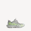 Sneaker da uomo Track Signature nei colori grigio/giallo neon
