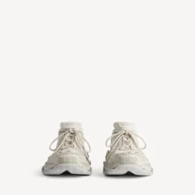 Sneaker da uomo Triple S.2 in color guscio d’uovo