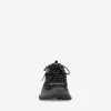 Sneaker da uomo Triple S con suola trasparente, colore nero