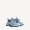 Sneaker da uomo Triple S in tela blu Sneaker da uomo Triple S in tela blu