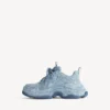 Sneaker da uomo Triple S in tela blu Sneaker da uomo Triple S in tela blu