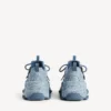 Sneaker da uomo Triple S in tela blu Sneaker da uomo Triple S in tela blu