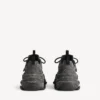 Sneaker da uomo Triple S in tela nera Sneaker da uomo Triple S in tela nera