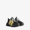 Sneaker da uomo Triple S Tape Type in nero/giallo Sneaker da uomo Triple S Tape Type in nero/giallo