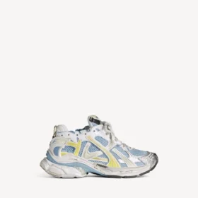 Sneaker Runner da donna in blu/giallo/bianco