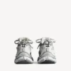 Sneaker da corsa da uomo in grigio/bianco/nero