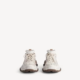 Sneaker Triple S.2 da donna in marrone/beige