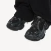 Sneaker Triple S.2 da donna in nero/grigio scuro