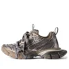 Sneakers 3XL consumate “Mesh marrone e poliuretano” 734734W3XL72200