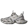 Sneakers 3XL Extreme Lace “Marrone Grigio Beige in rete e poliuretano” 778698W3XLL2097