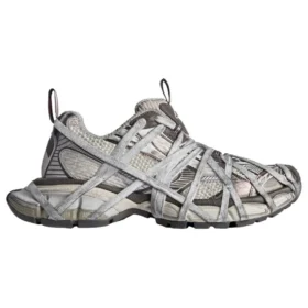 Sneakers 3XL Extreme Lace “Marrone Grigio Beige in rete e poliuretano” 778698W3XLL2097