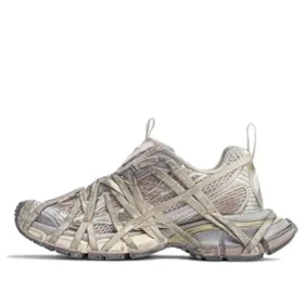 Sneakers 3XL Extreme Lace “Mesh beige chiaro e poliuretano” 778698W3XLL9191