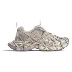 Sneakers 3XL Extreme Lace “Mesh beige chiaro e poliuretano” 778698W3XLL9191
