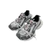 Sneakers 3XL “Grigio, bianco e rosso in rete e poliuretano” 734734W3XL51219