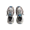 Sneakers 3XL “Grigio consumato, bianco e blu, in rete e poliuretano” 734734W3XL71214