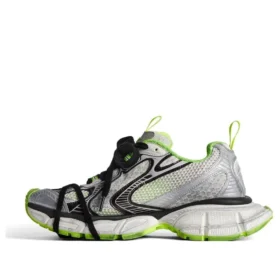 Sneakers 3XL “Grigio Nero Verde in rete e poliuretano” 734734W3XL69031