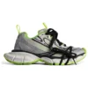 Sneakers 3XL “Grigio Nero Verde in rete e poliuretano” 734734W3XL69031