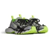 Sneakers 3XL “Grigio Nero Verde in rete e poliuretano” 734734W3XL69031