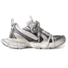 Sneakers 3XL “Mesh bianco e nero e poliuretano” 734734W3XL49710