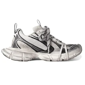 Sneakers 3XL “Mesh bianco e nero e poliuretano” 734734W3XL49710