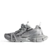 Sneakers 3XL “Rete grigia e poliuretano” 734731W3XL11210