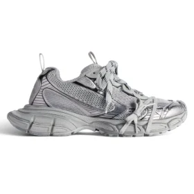 Sneakers 3XL “Rete grigia e poliuretano” 734731W3XL11210