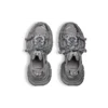 Sneakers 3XL “Rete grigia e poliuretano” 734731W3XL11210