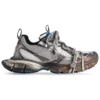 Sneakers 3XL “Worn Out Grey White and Blue Mesh and Polyurethane” 734731W3XL71214