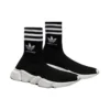 Sneakers Balenciaga x adidas Originals Speed “Black White” 711198WBDV11090