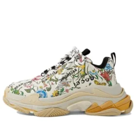 Sneakers Balenciaga x Gucci Triple S “The Hacker Project Floral” 681068-UL110-8461