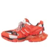 Sneakers basse Track con suola trasparente, rosse 647742W3BZ16591