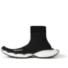 Sneakers con calze 3XL “Black Recycled Knit” 758483W2DG11090