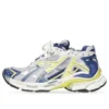 Sneakers da corsa “Bianco, blu, giallo, mesh e nylon” 677403W3RB59174