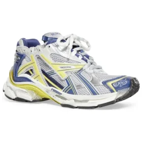 Sneakers da corsa “Bianco, blu, giallo, mesh e nylon” 677403W3RB59174