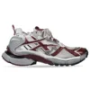 Sneakers da corsa “Bordeaux Grigio Bianco in rete e nylon” 677403W3RB39069