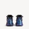Sneakers da corsa da uomo iridescenti in blu