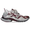 Sneakers da corsa “Grigio-Borgogna in rete e nylon” 677402W3RB39069