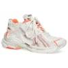Sneakers da corsa “White Fluo Orange Mesh and Nylon” 677402W3RBM9770