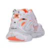 Sneakers da corsa “White Fluo Orange Mesh and Nylon” 677402W3RBM9770