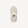 Sneakers da pista da donna con suola riciclata in beige