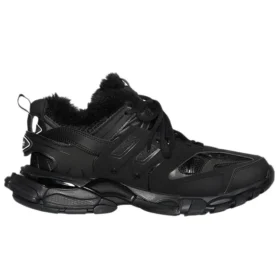 Sneakers da pista “Fake Fur Black” 668555W3CQ11000