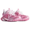 Sneakers da pista “Rete rosa e tessuto simile alla pelle scamosciata” 542436W3SU55090