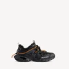 Sneakers da trail con lacci da uomo in nero/arancione Sneakers da trail con lacci da uomo in nero/arancione