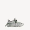 Sneakers da trail con lacci da uomo nei colori grigio/giallo/bianco/blu navy