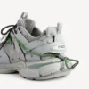 Sneakers da trail con lacci da uomo nei colori grigio/giallo/bianco/blu navy