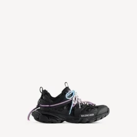 Sneakers da trail da donna con lacci nei colori nero/rosa/blu/beige