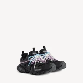 Sneakers da trail da donna con lacci nei colori nero/rosa/blu/beige