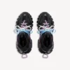 Sneakers da trail da donna con lacci nei colori nero/rosa/blu/beige